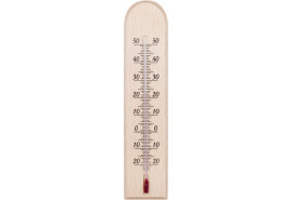 termometr wewnętrzny drewniany  230x50mm
