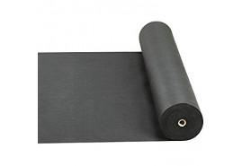 tekstylia nietkana 0,8 x 100m czarna 50g/m2 - rolka